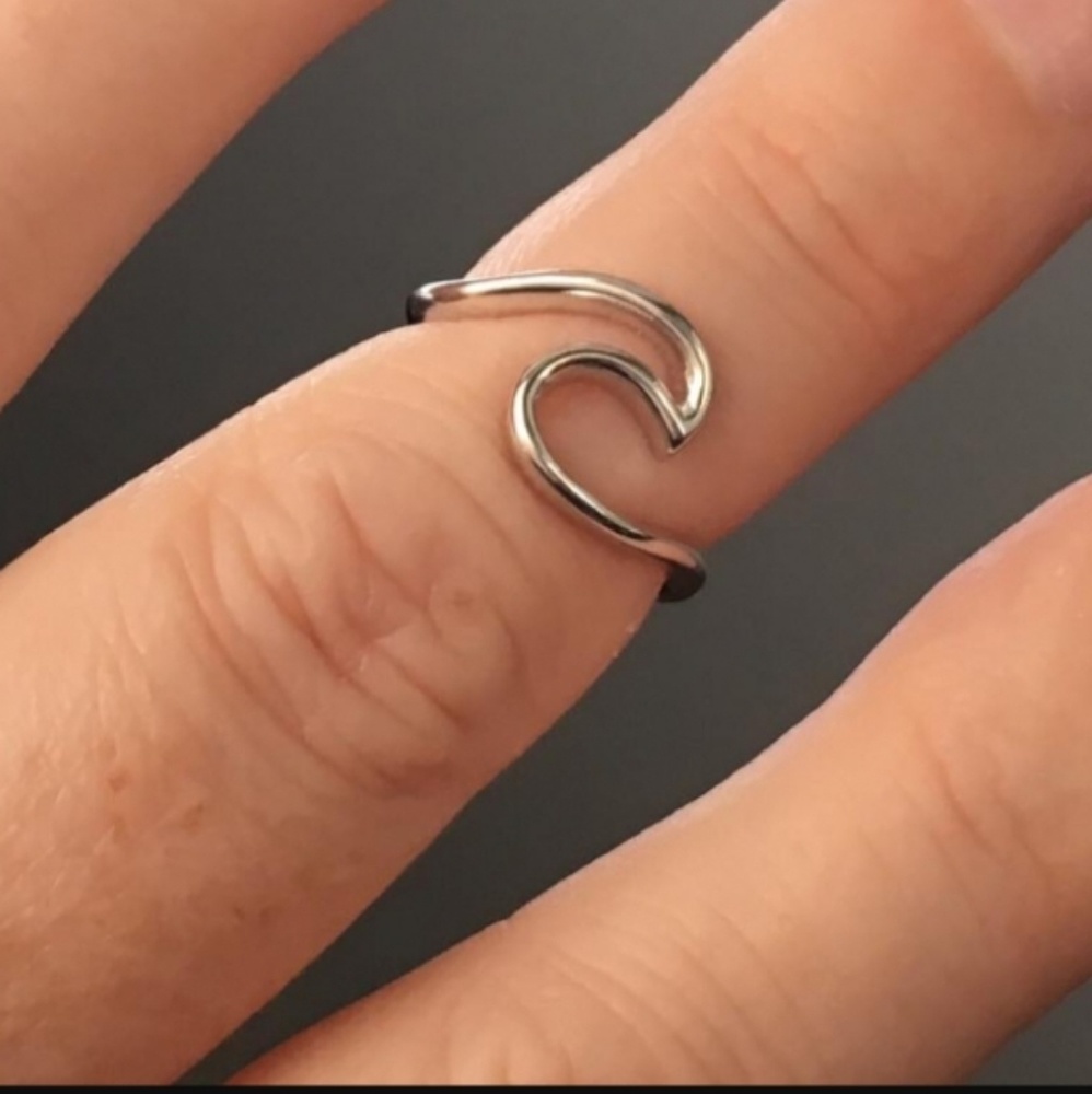 Sterling Silver Ocean Wave 